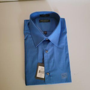 John Barlett Men's Blue Dressed Shirt, NWT